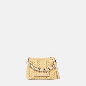 Karl Lagerfeld K/Weave chain crossbody bag
