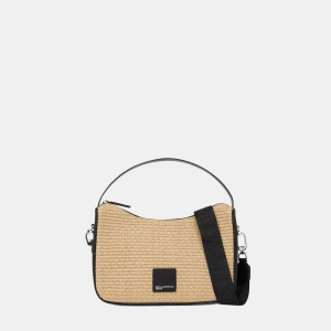 KL Jeans Woven mini hobo bag