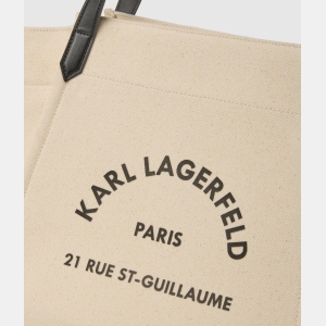 Karl Lagerfeld Rue St-Guillaume winged tote bag - Image 4