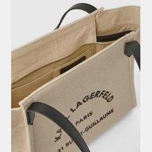 Karl Lagerfeld Rue St-Guillaume winged tote bag - Image 6