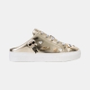 KARL LAGERFELD PARIS CAMBRIA CATE PIN METALLIC SNEAKER MULE