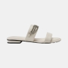KARL LAGERFELD PARIS CANNE DOUBLE BAND FLAT SANDAL