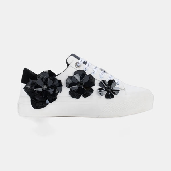 KARL LAGERFELD PARIS GEORGIA LACE UP SNEAKER