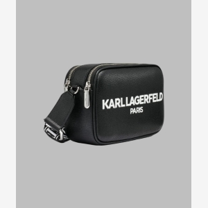 KARL LAGERFELD PARIS MAYBELLE CAMERA CROSSBODY - Black - Image 4