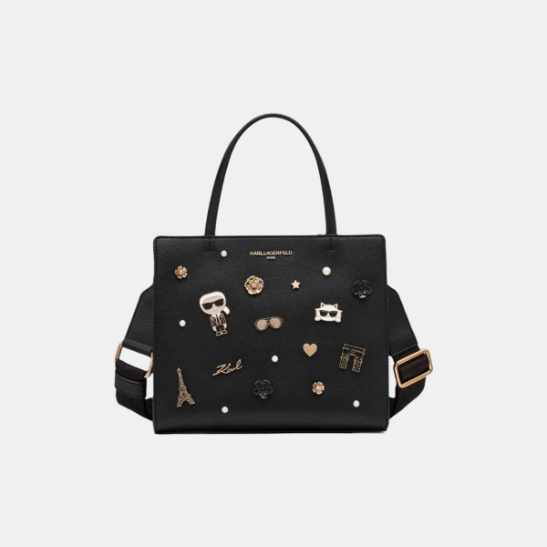 KARL LAGERFELD PARIS MAYBELLE DUO TOP HANDLE SATCHEL