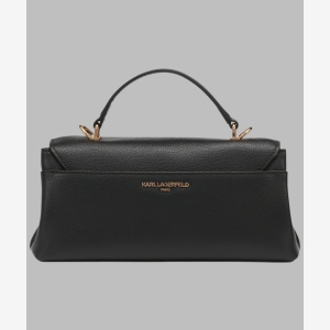 KARL LAGERFELD PARIS NICOLETTE CROSSBODY WITH CATE PINS - Black - Image 4