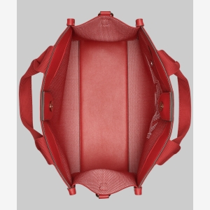 KARL LAGERFELD PARIS KRISTINA MEDIUM TOTE - Red - Image 5