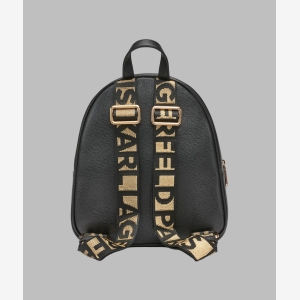 KARL LAGERFELD PARIS MAYBELLE BACKPACK - Black - Image 4