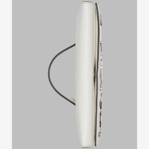 KARL LAGERFELD PARIS JACQUELINE WALLET WITH PINS - White - Image 5