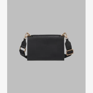 KARL LAGERFELD PARIS CAMILLE SHOULDER BAG - Black - Image 4