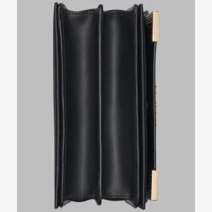KARL LAGERFELD PARIS CAMILLE SHOULDER BAG - Black - Image 6