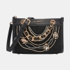 KARL LAGERFELD PARIS SAVOIE SMALL SUEDE LEATHER CROSSBODY