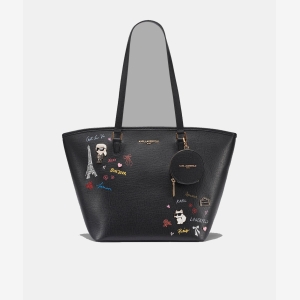 KARL LAGERFELD PARIS ADELE TOTE WITH KARL ART