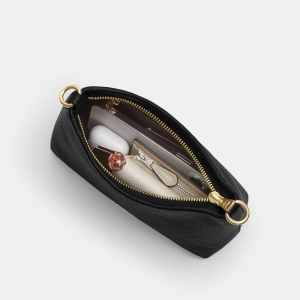 Coach Laurel Small Shoulder Bag - Gunmetal/Dark Stone - Image 6