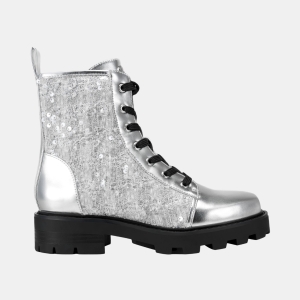 KARL LAGERFELD PARIS MARLEE COMBAT BOOTIE