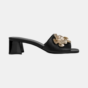 KARL LAGERFELD PARIS SANDREA HEELED SANDAL