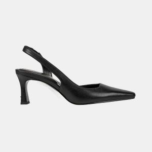 KARL LAGERFELD PARIS SHEENZ SLINGBACK PUMP - Black