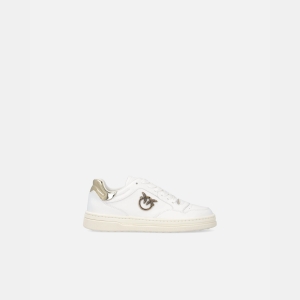 Pinko Sneakers with Love Birds logo plaque