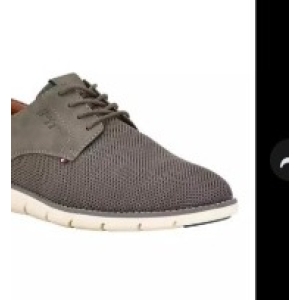 Tommy Hilfiger Men's Winner Casual Lace-Up Oxfords - Gray - Size 9 US