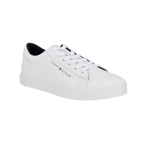 Tommy Hilfiger Mens White Ribby Sneakers Size 11.5M
