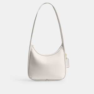 Coach Curve Zip Bag - Brass/Chalk