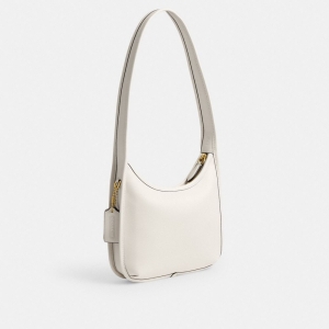 Coach Curve Zip Bag - Brass/Chalk - Image 4