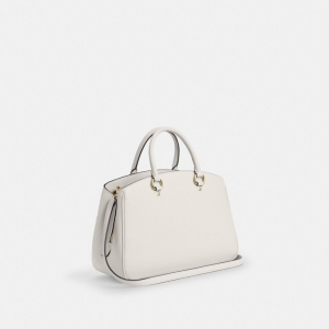 Coach Savannah Carryall Bag - Gold/Chalk - Image 6