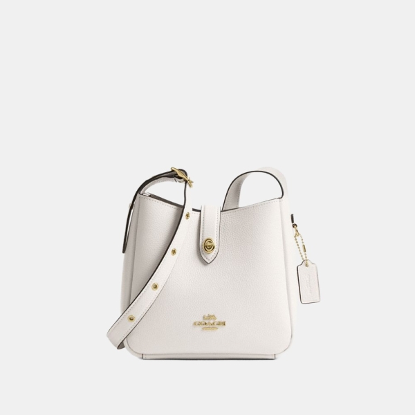 Coach Hadley Mini Crossbody Bag - Gold/Chalk