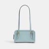 Coach Swing Zip Bag 20 - Brass/Light Blue