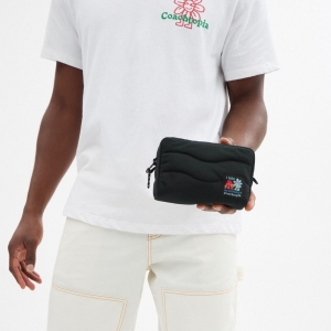 Coachtopia Loop Pouch In Recycled Polyester - Black - Image 8