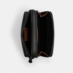 Coach Charter Crossbody Bag 19 In Maxi Signature Leather - Black - Image 6