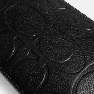 Coach Charter Crossbody Bag 19 In Maxi Signature Leather - Black - Image 7