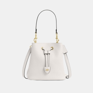 Coach Rowan Bucket Bag - Gold/Chalk