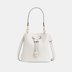 Coach Rowan Bucket Bag - Gold/Chalk