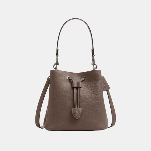 Coach Rowan Bucket Bag - Gunmetal/Dark Stone