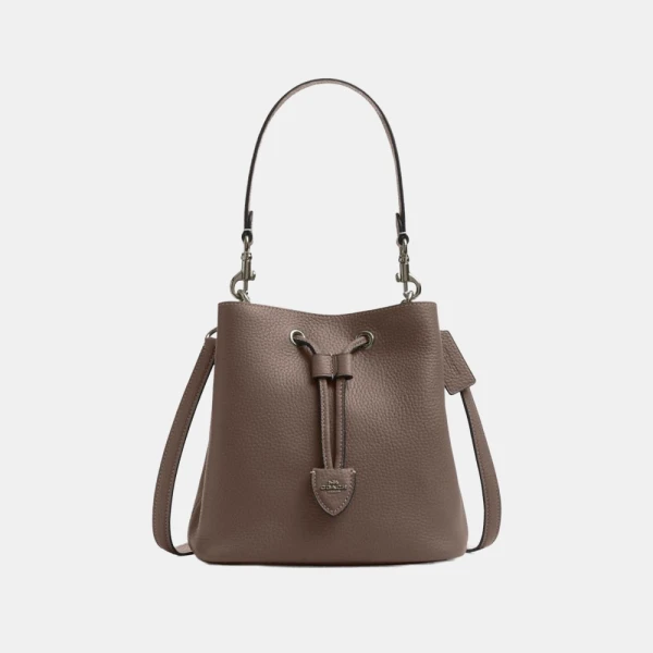 Coach Rowan Bucket Bag - Gunmetal/Dark Stone