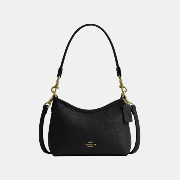 Coach Laurel Small Shoulder Bag - Gold/Black