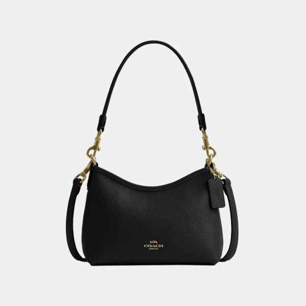 Coach Laurel Small Shoulder Bag - Gold/Black