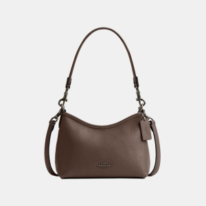 Coach Laurel Small Shoulder Bag - Gunmetal/Dark Stone