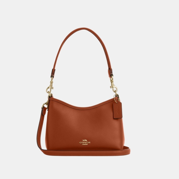Coach Laurel Small Shoulder Bag - Gold/Tan