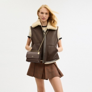 Coach Mini Klare Crossbody Bag - Gold/Dark Stone - Image 3