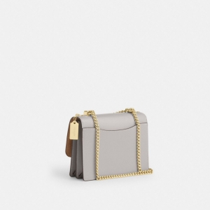 Coach Klare Crossbody Bag - Gold/Dove Grey - Image 6