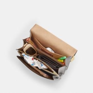 Coach Klare Crossbody Bag - Gold/Dove Grey - Image 8