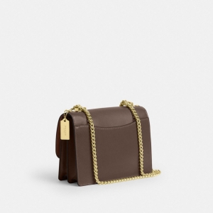 Coach Klare Crossbody Bag - Gold/Dark Stone - Image 7