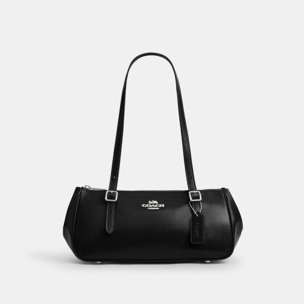Coach Asher Shoulder Bag - Silver/Black
