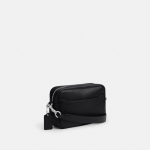 Coach Radio Camera Bag - Black - Image 4
