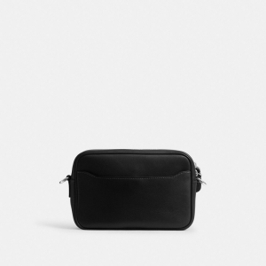 Coach Radio Camera Bag - Black - Image 5