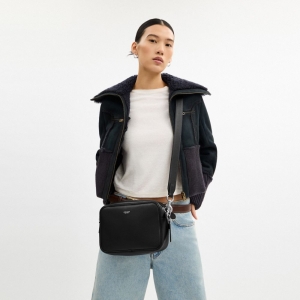 Coach Radio Camera Bag - Black - Image 7