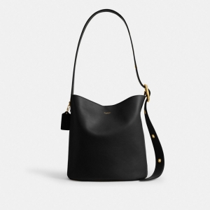 Coach Bleecker Bucket Bag - Brass/Black