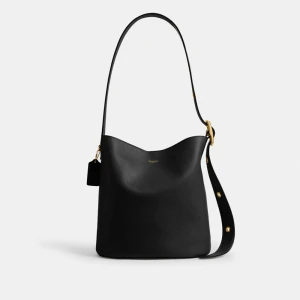 Coach Bleecker Bucket Bag - Brass/Black